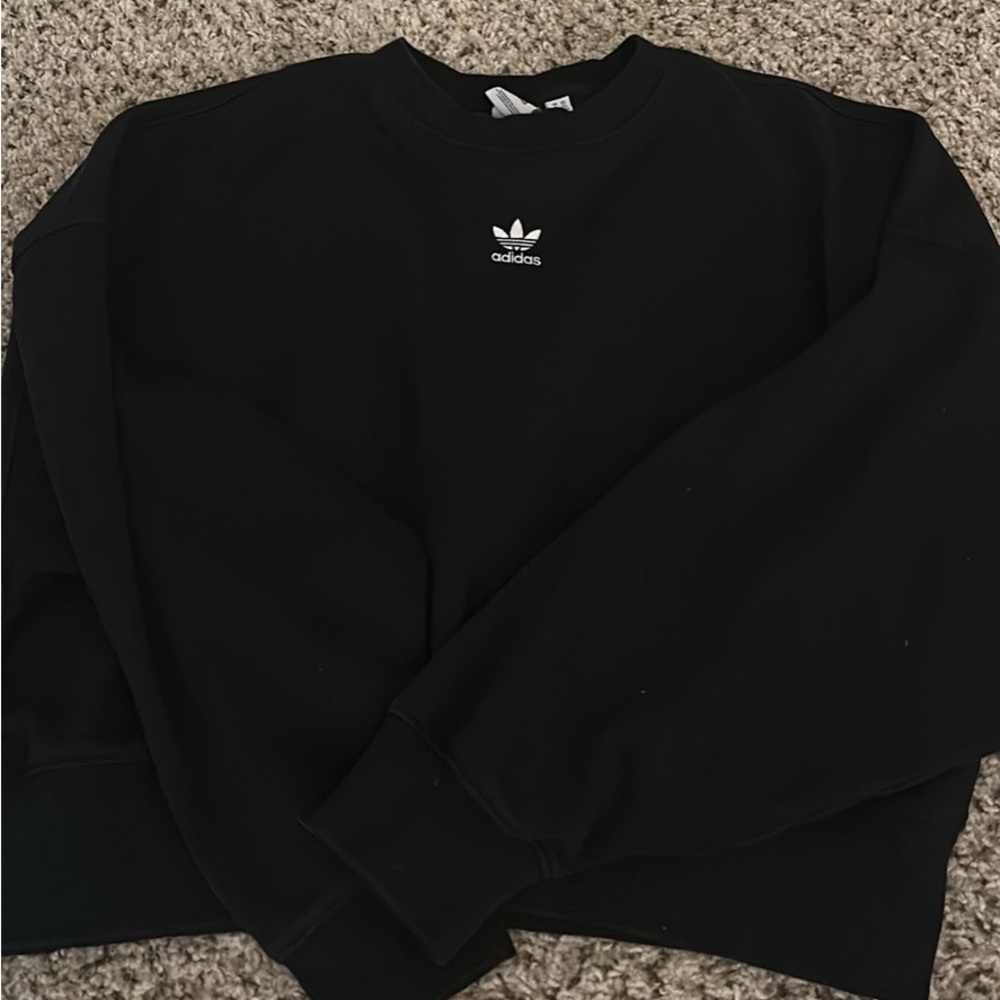Women’s Cropped Adidas crewneck